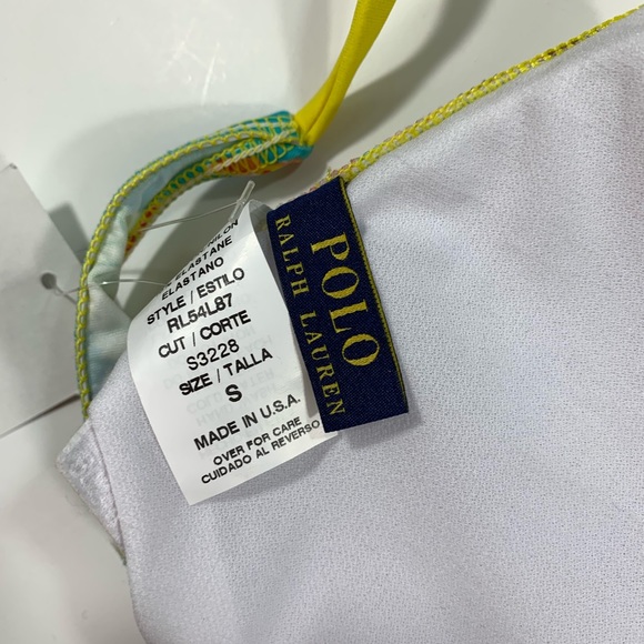 Polo Ralph Lauren Halter Top Bikini S - Picture 4 of 5